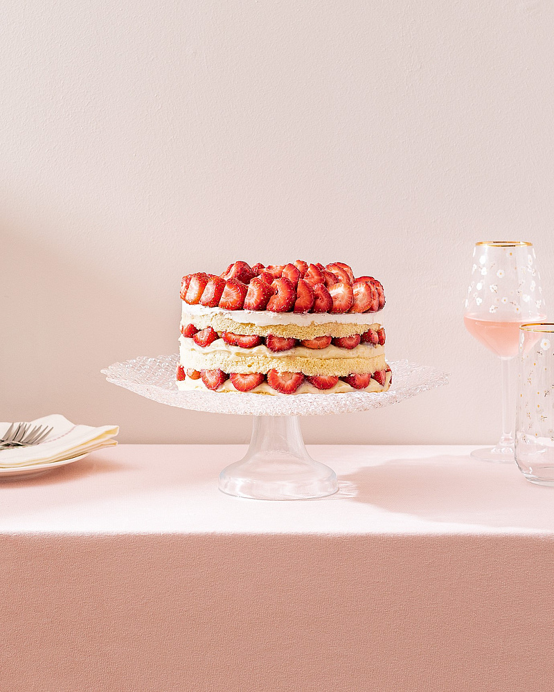 Стеклянная подставка для торта Charmes 33 см