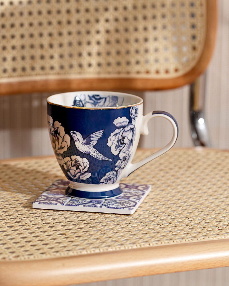 Кружка Mer Pelican - синяя 10*14*10 см