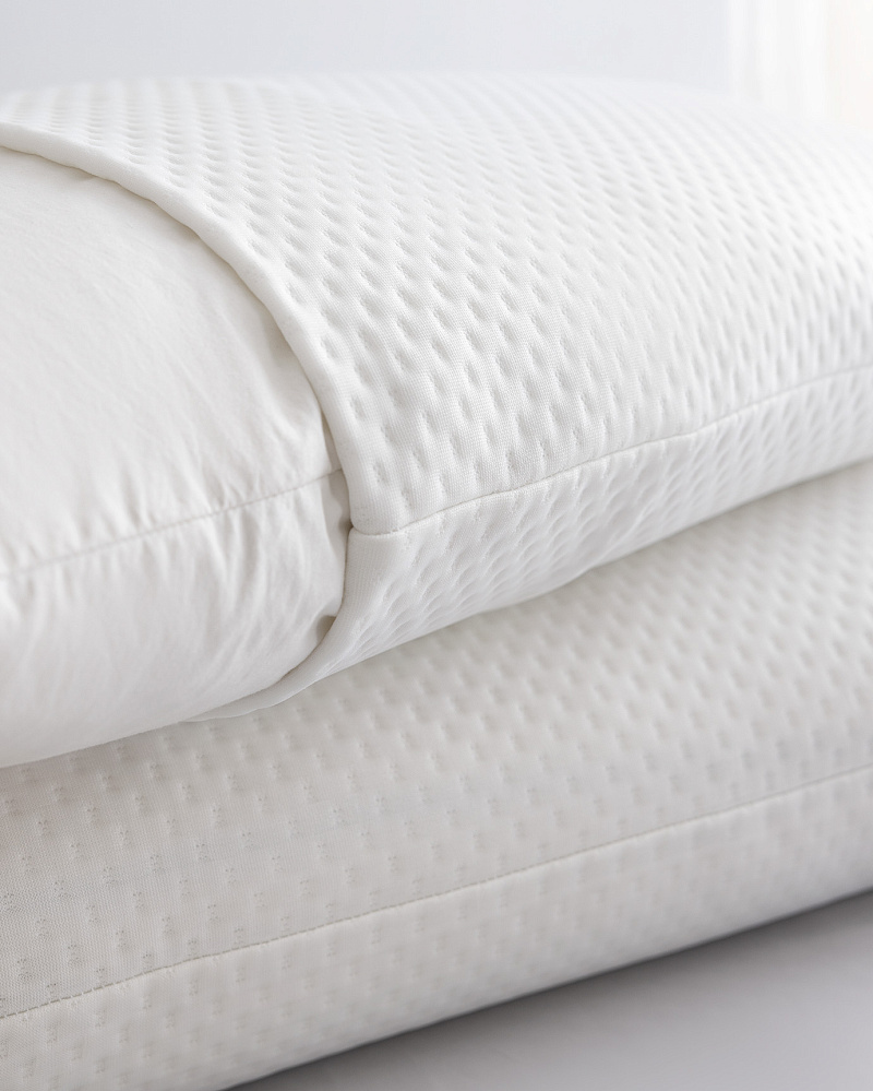 Комплект защитных чехлов для подушек Elicia из 2 шт., 50x70 см. - белый