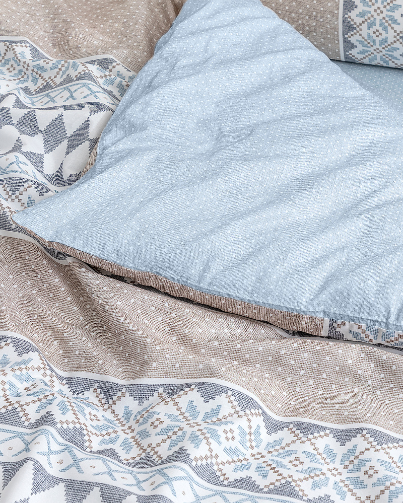 Комплект постельного белья полутораспальный Benoit 160x240 см, хлопок