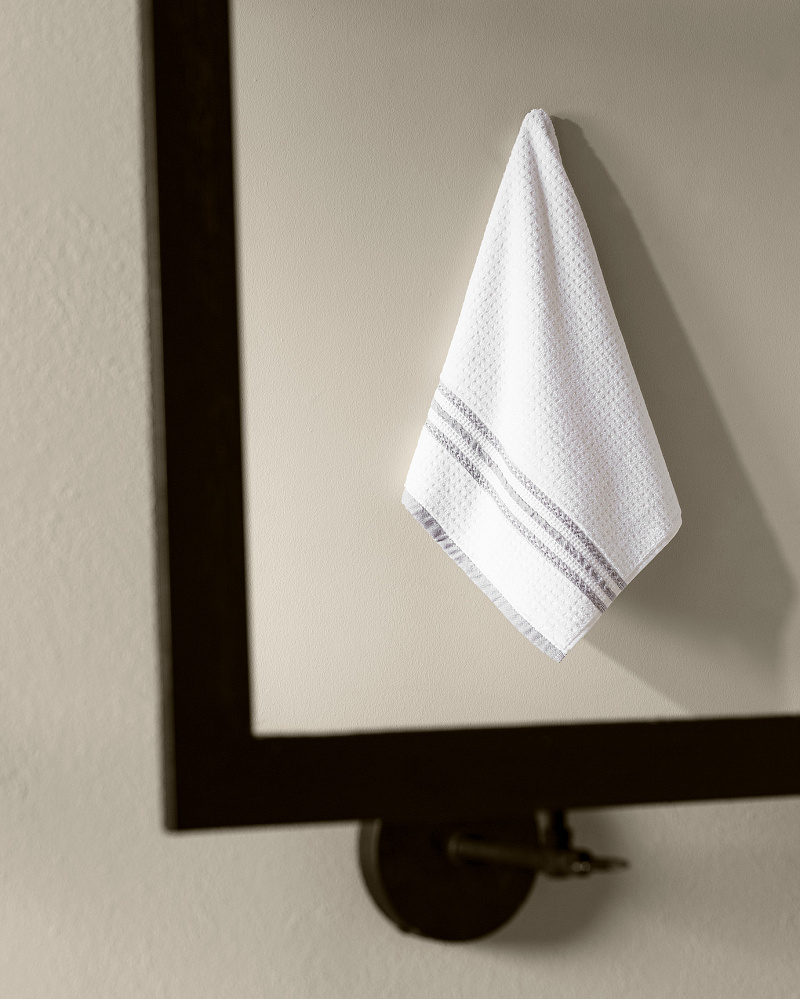 Полотенце для лица Alissa 50x76 см. - белое