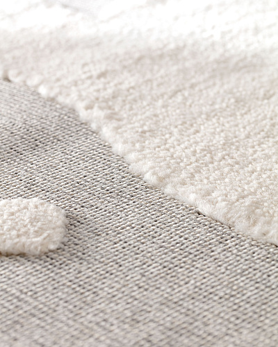 Ковер Carotte 160x230 см. - серый / кремовый