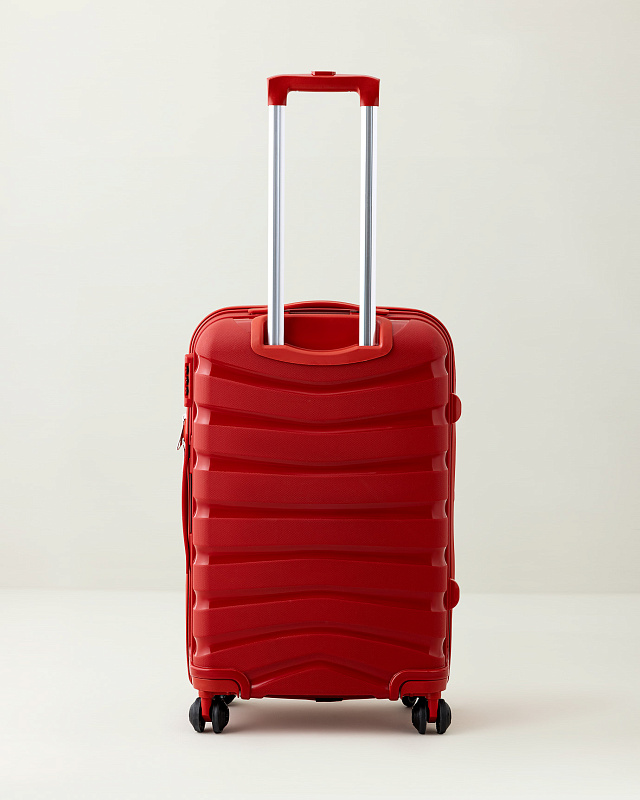 Чемодан Mer 42x27x65 см., 3,5 кг. - красный