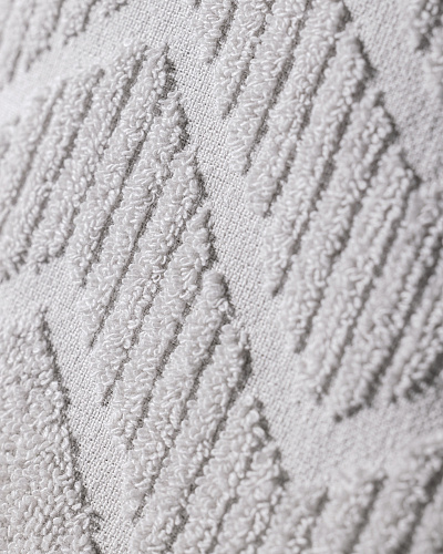 Банное полотенце Sabine 70x140 см. - светло-серое