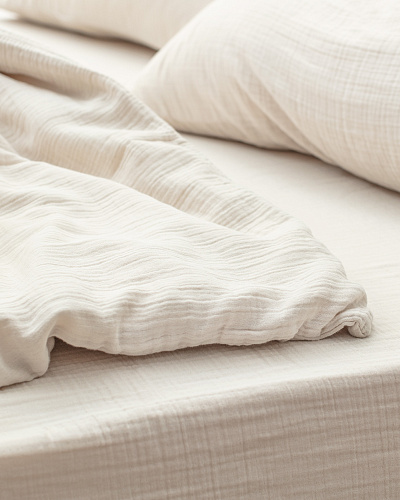 Комплект постельного белья двуспальный Marla Muslin 160x200 см, хлопок