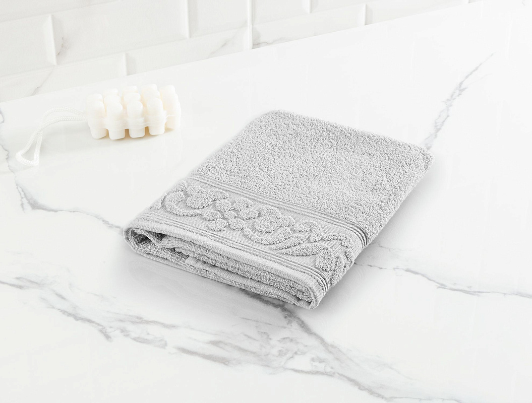 Полотенце для лица Tilda 50x70 см - светло-серое