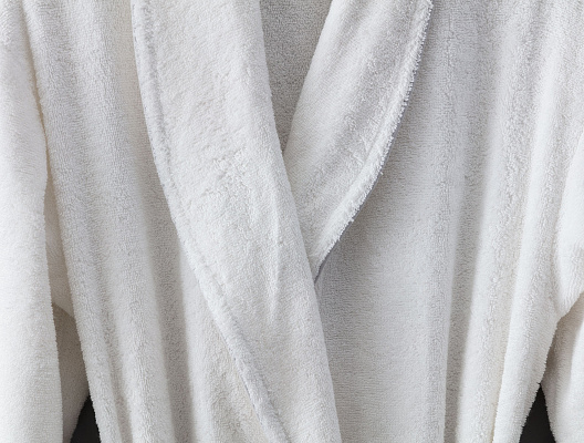 Халат банный Celestiel унисекс S-M р. - белый