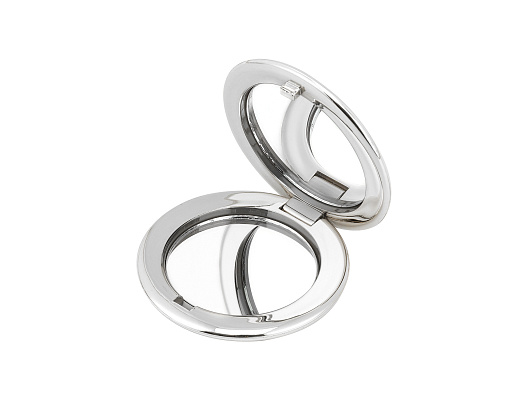 Мини-зеркало Celeste 6,4x6,4x1,5 см. - серебристое