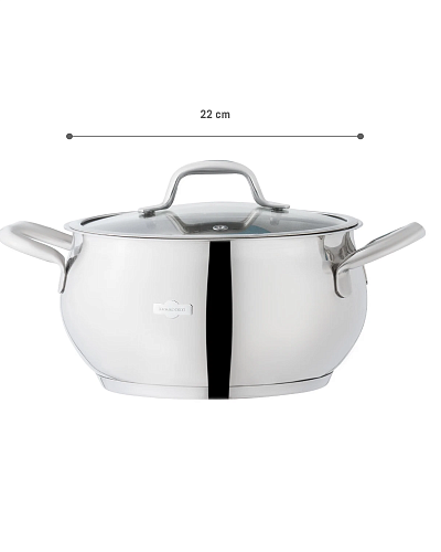 Кастрюля Orva 16 см. 