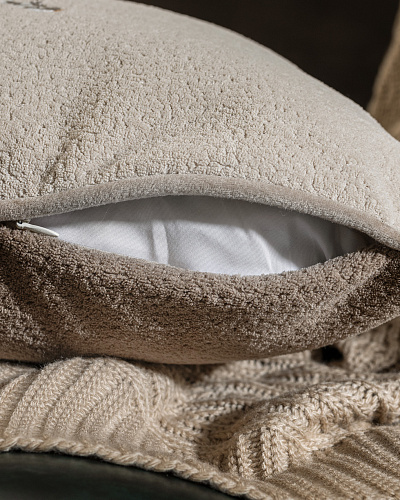 Декоративная наволочка Melay 43x43 см. - бежевый