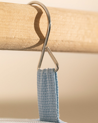 Органайзер для шкафа Nuage с 4 отделениями 30x30x75 см. - белый / голубой