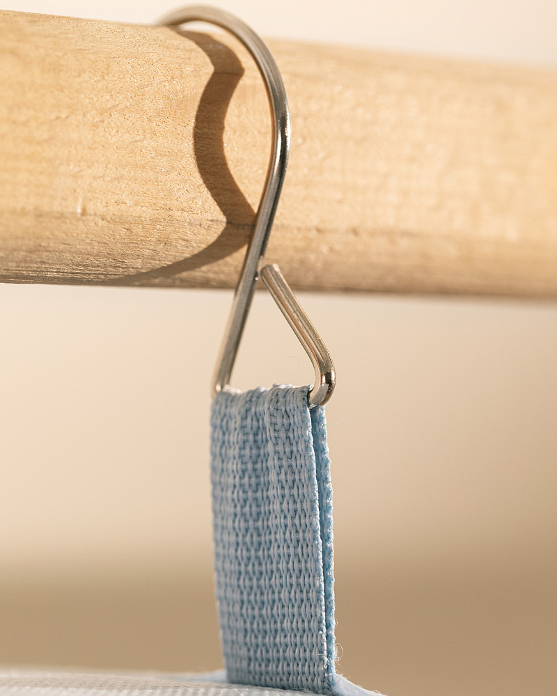 Органайзер для шкафа Nuage с 4 отделениями 30x30x75 см. - белый / голубой