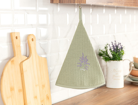 Полотенце кухонное Ciel  60x60 см - зеленое