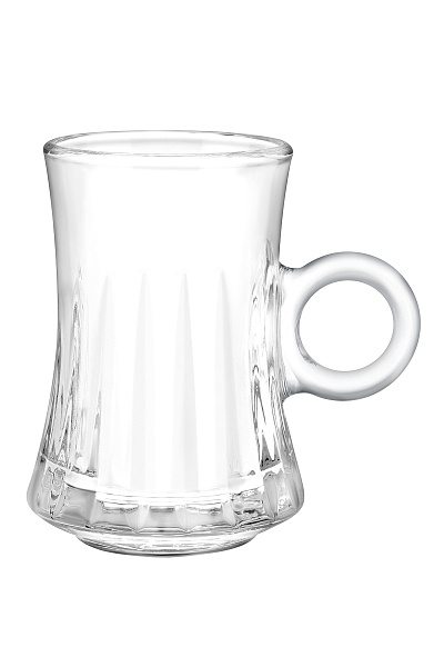 Набор чайных кружек Brice из 4 шт., 115 мл. - прозрачный