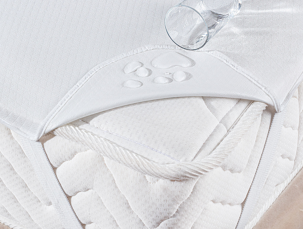 Наматрасник Flore Fitted 100x200 см. - белый