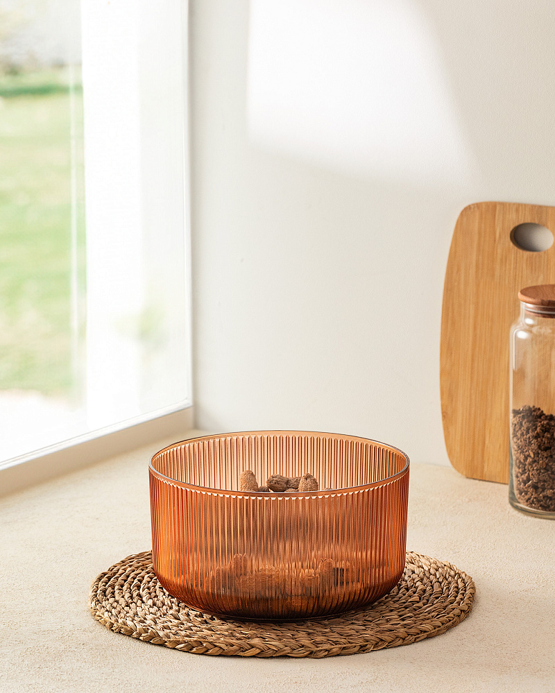 Чаша Macario 4000 мл. - янтарная