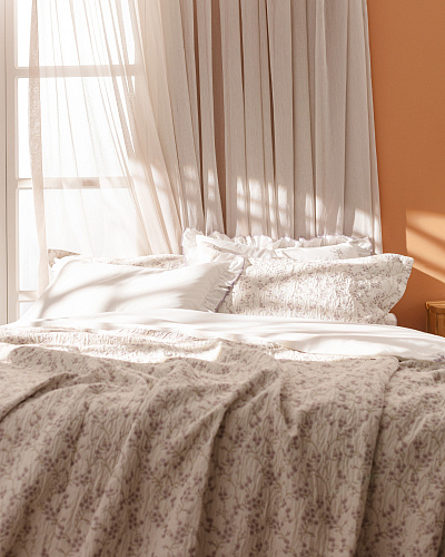 Комплект постельного белья двуспальный 240x260 см, - хлопок, полиэстер