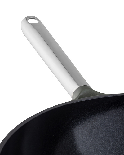 Сковорода Freya Wok 30x9 см, - алюминий