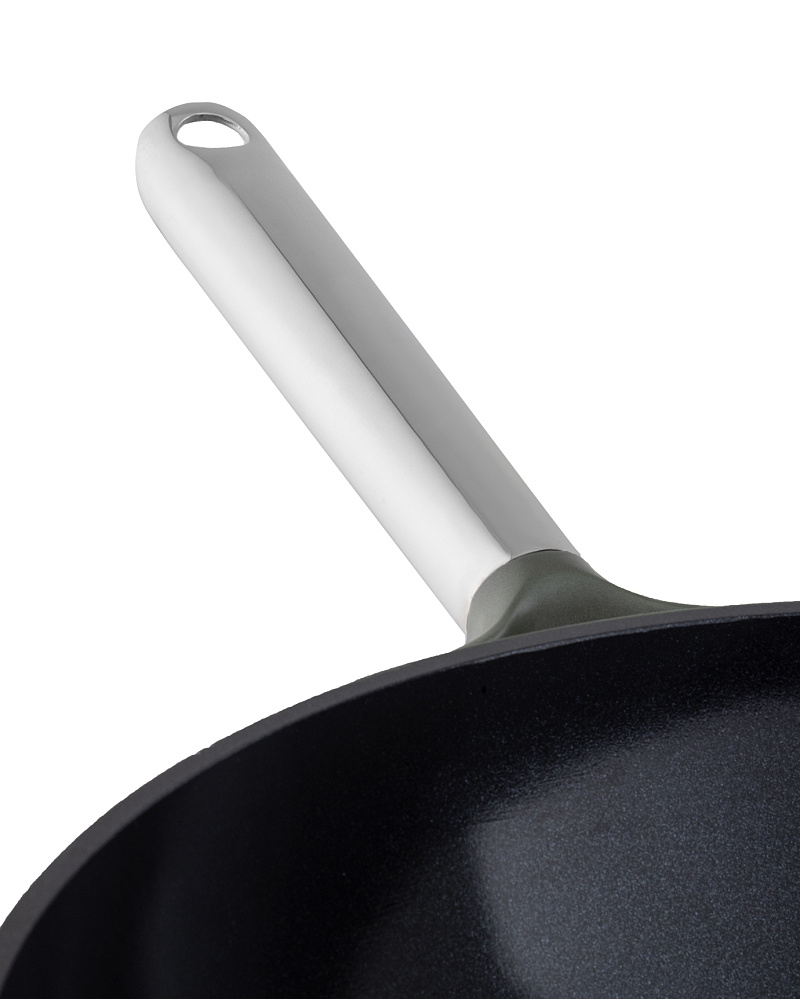 Сковорода Freya Wok 30x9 см, - алюминий