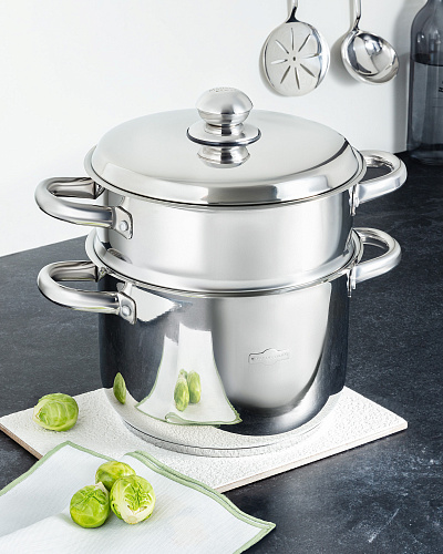 Набор кастрюль Lacene Stemaer из 3 шт., 22 см.