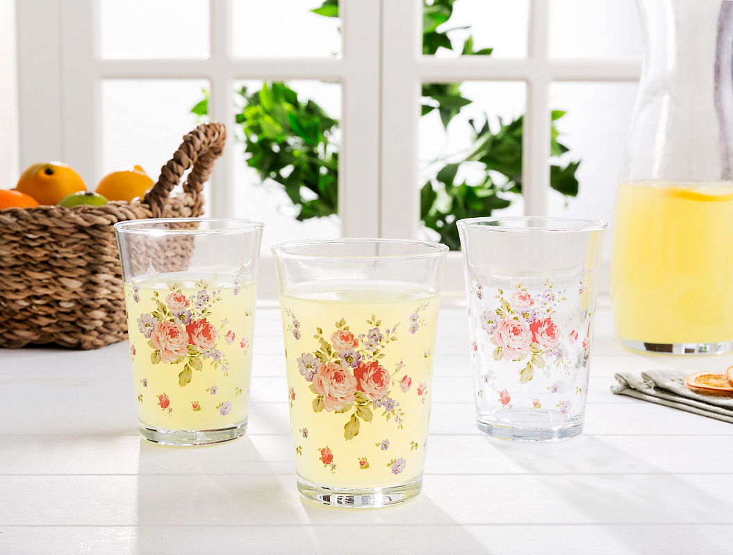 Набор стаканов для воды  Alicia из 3 шт., 290 мл.