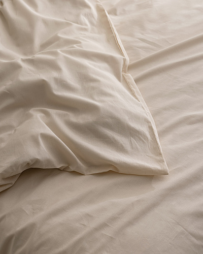 Пододеяльник двуспальный Manon Ranforce Plain 200x220 см. - хлопок