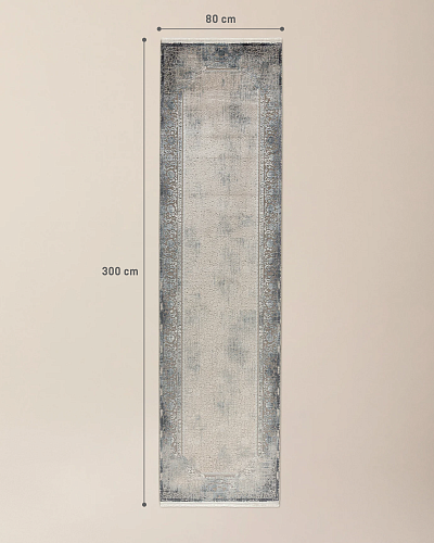 Ковер Brantes 80x300 см, - вискоза, акрил