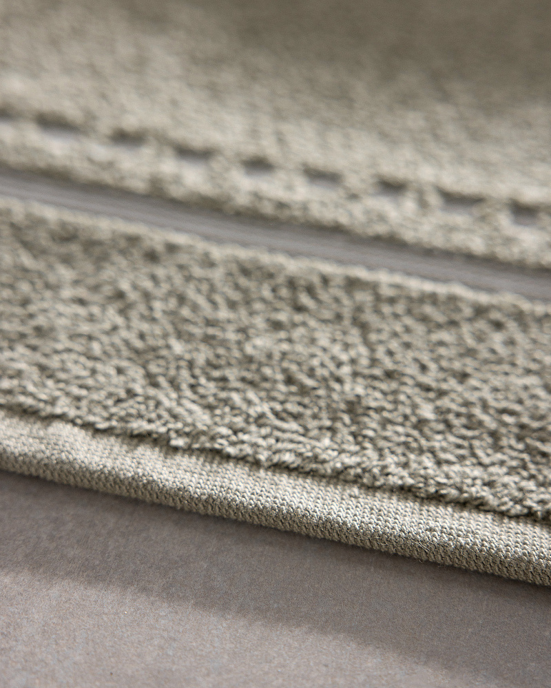 Полотенце для ног Angeline Natural Collection 50x80 см, - хлопок, пвх