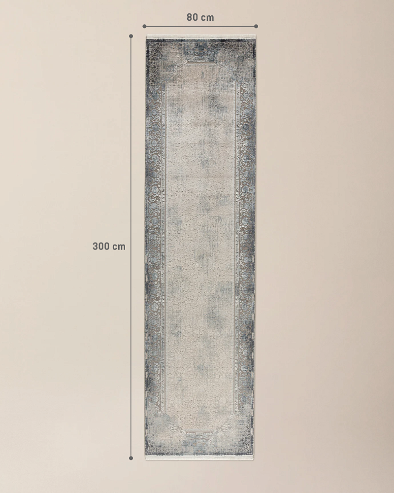 Ковер Brantes 80x300 см, - вискоза, акрил