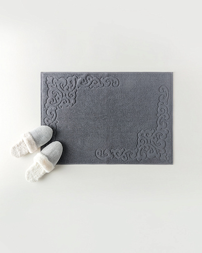 Полотенце для ног Orlena - антрацитовое. 50Х70 см