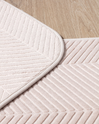 Набор ковриков для ванной Emele 50x80 см и 45x50 см, полиэстер