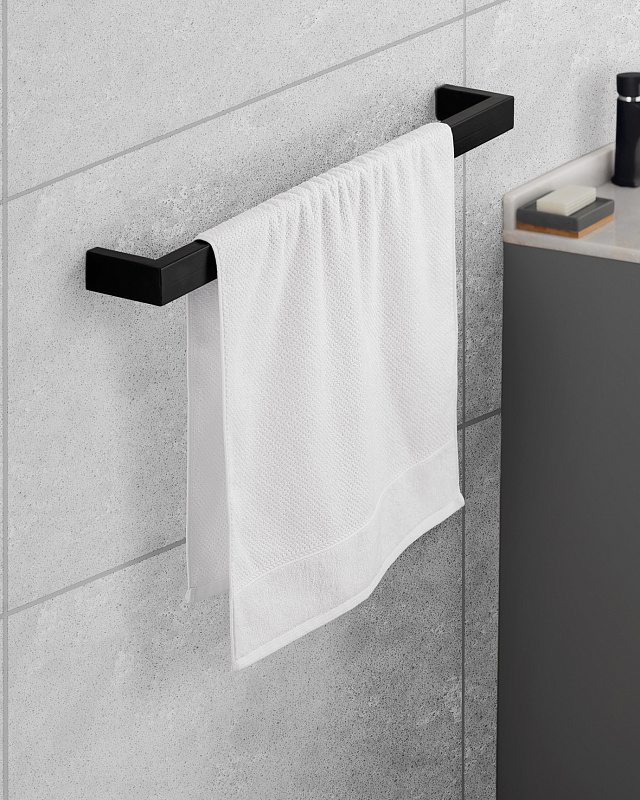 Полотенце для лица Stripe 50x90 см - белое
