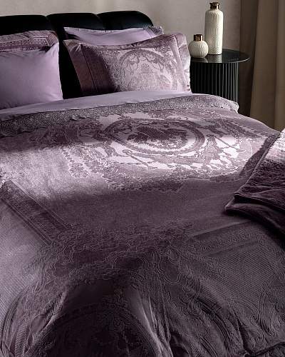 Подарочный комплект постельного белья евро Roussillon с покрывалом, пледом и одеялом 260x280 см, хлопок