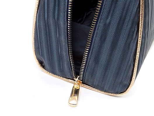 Косметичка Charlise 24x10x12 см. - темно-синяя