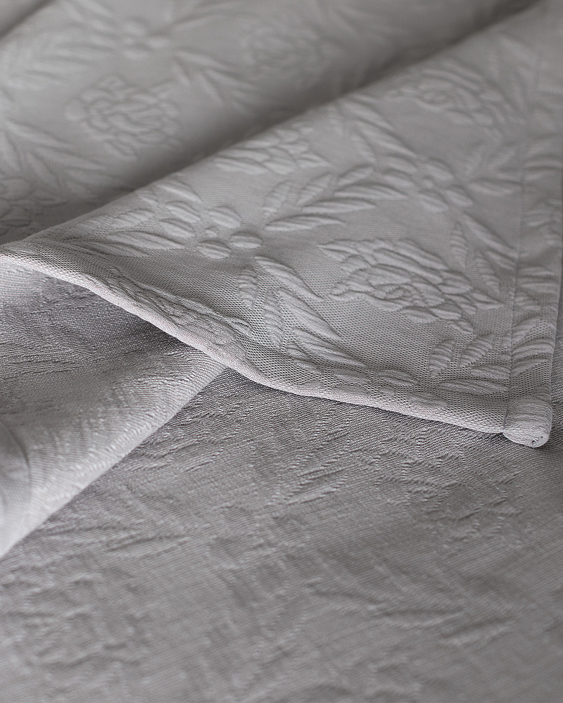 Комплект постельного белья евро Floralies с покрывалом и 2 наволочками 280x280 см