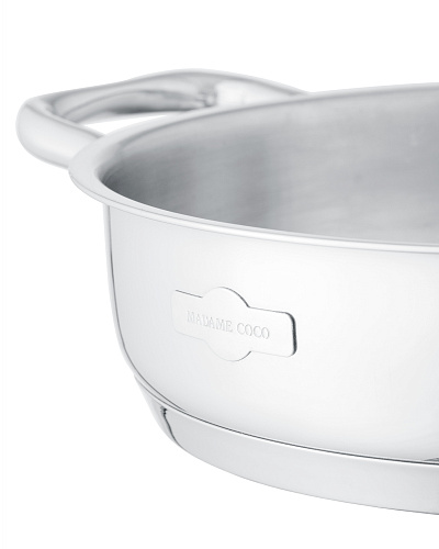 Набор кастрюль Mira 14см и 18 см. - нержавеющая сталь