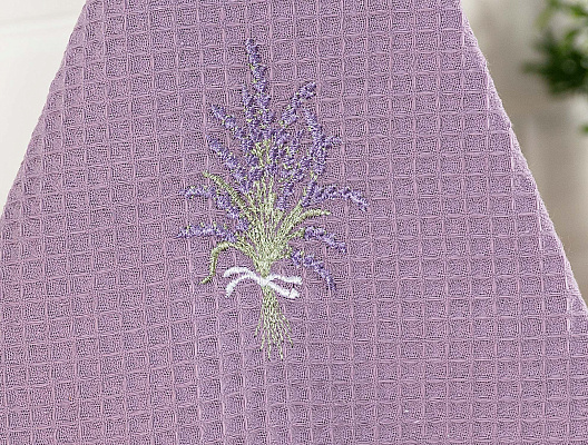 Полотенце кухонное Ciel 60x60 см - светло-сливовое