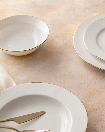 Столовый сервиз Galena из 24 предметов, фарфор