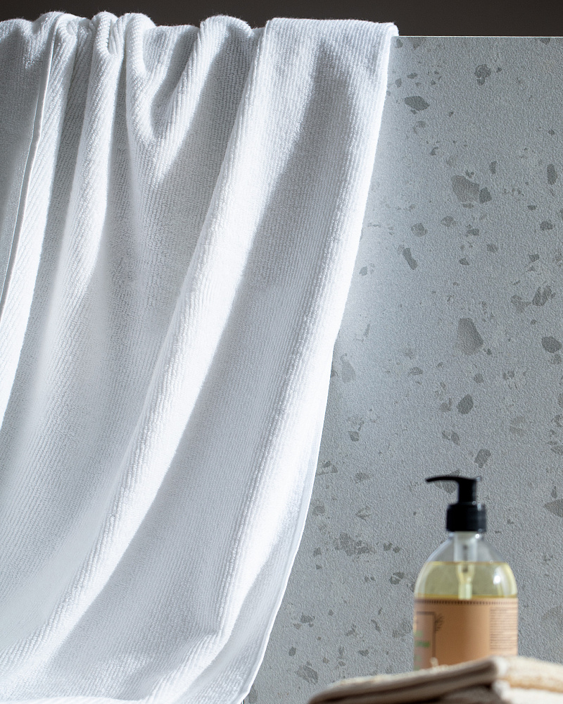 Набор полотенец Delron Luxury Collection 50x90 см, 80x160 см, хлопок