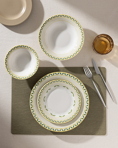 Столовый сервиз Allison из 24 предметов, фарфор