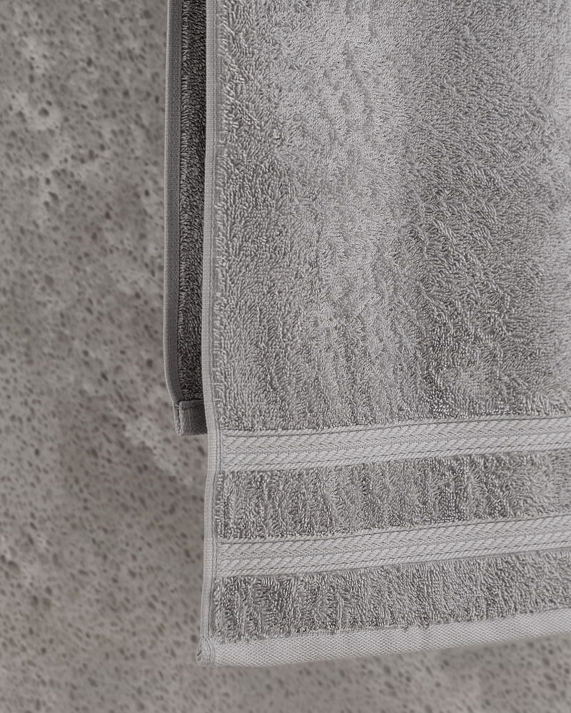 Полотенце для лица Ryella Armure Hotel Collection 50x90 см. - серое