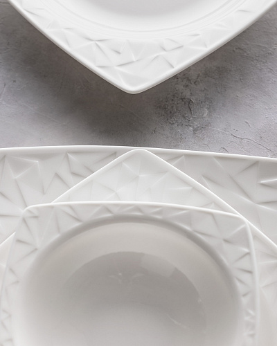 Столовый сервиз Nova из 24 предметов, фарфор