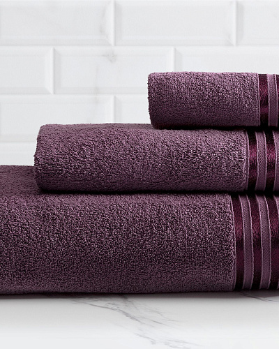 Банное полотенце Maynor 70x140см - сливовое