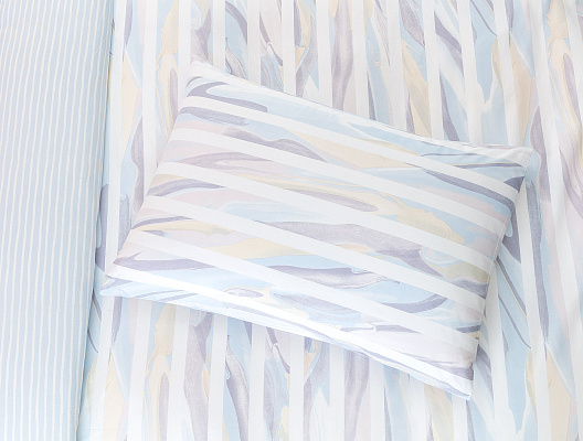 Комплект постельного белья полутораспальный Audric Single-less 160x240 см, хлопок