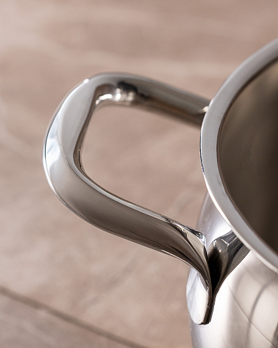 Кастрюля с крышкой Vera 20 см, нержавеющая сталь