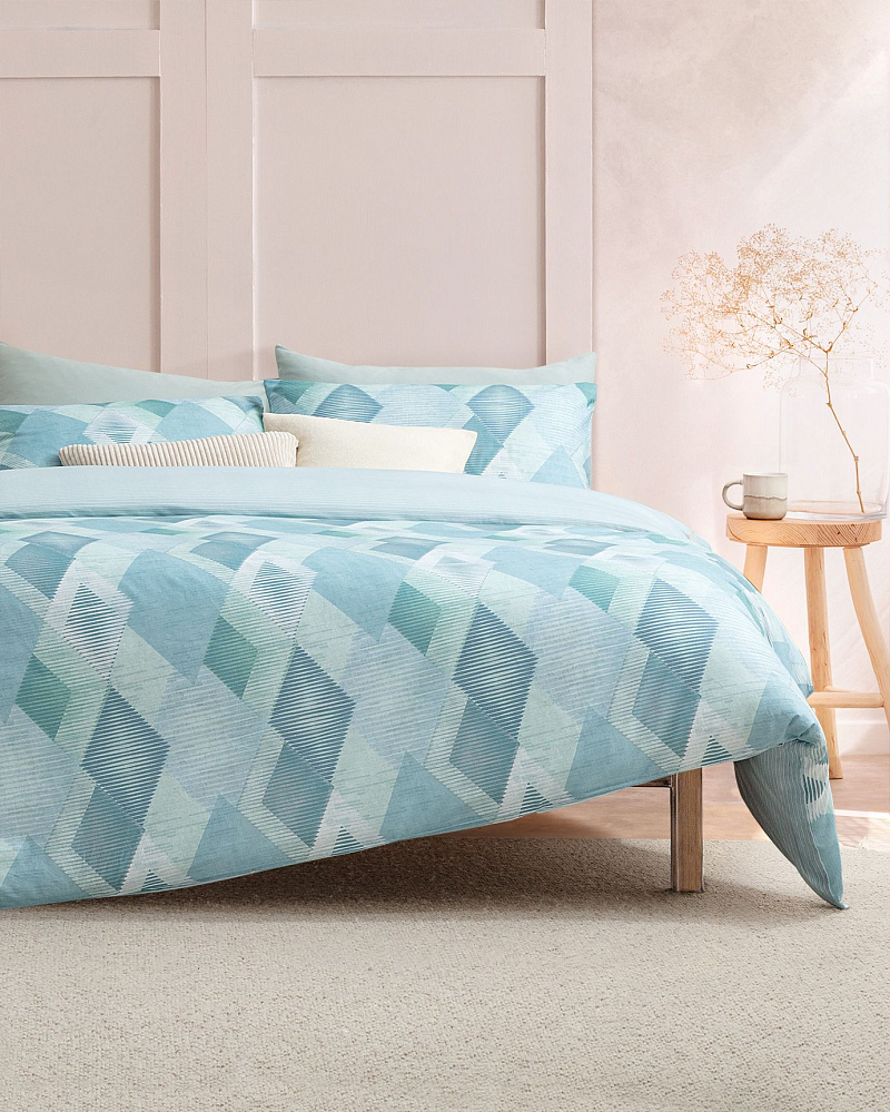 Комплект постельного белья евро Verde Ranforce 240x260 см, хлопок