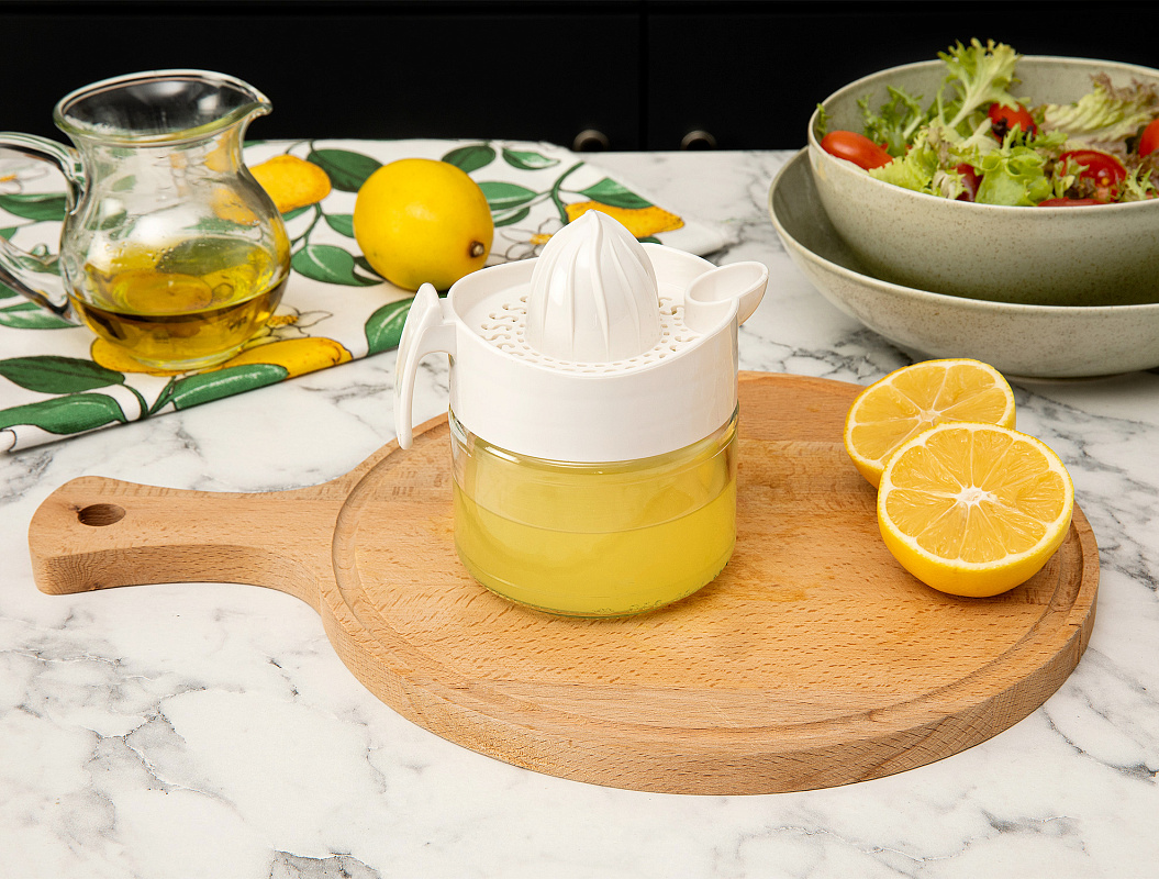Соковыжималка Holly 8,5x8,5x11 см. - светлый-экрю