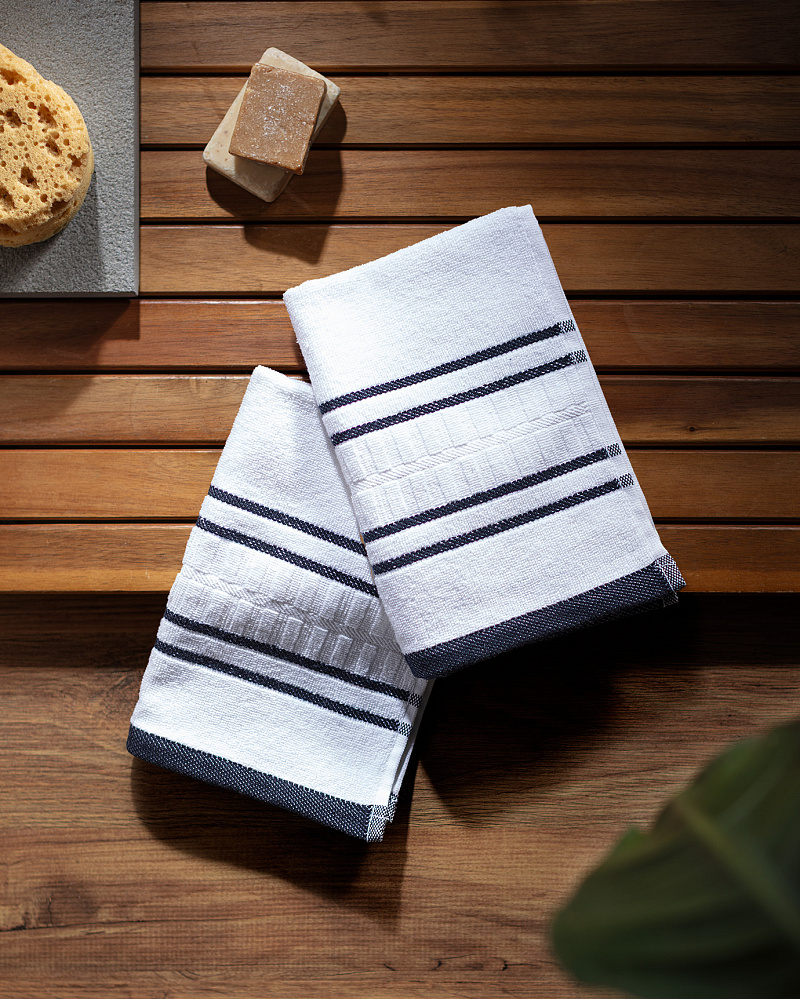 Набор полотенце для рук Martin из 2 шт., 30x45 см. - белый