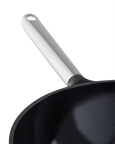 Сковорода Freya Wok 30x9 см, - алюминий