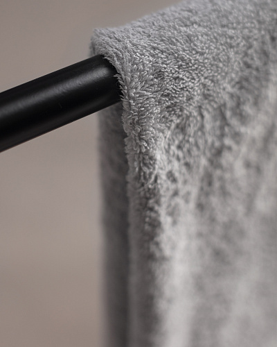 Банное полотенце Ryella Armure Hotel Collection 80x150 см. - серое